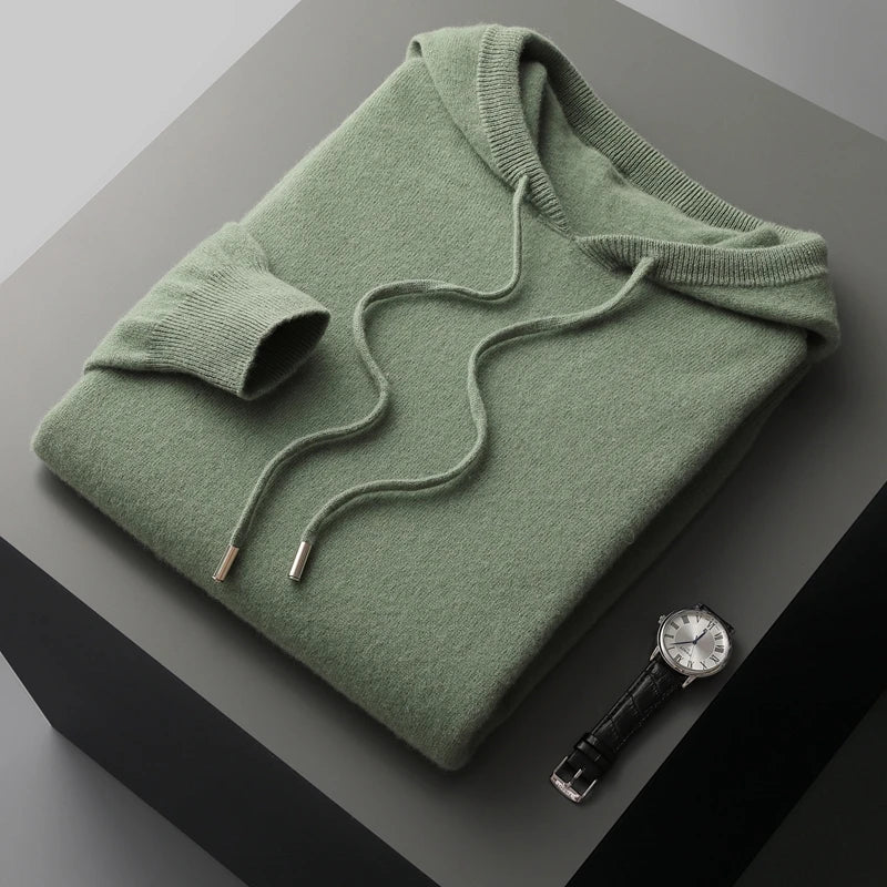Aeris Hoodie Sweater Merino Wool From Australia For Autumn Winter