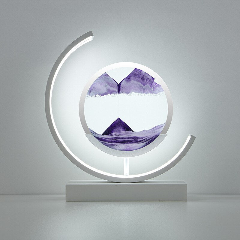 Lampada da tavolo LED Sandlight Quicksand per decorazione d'interni