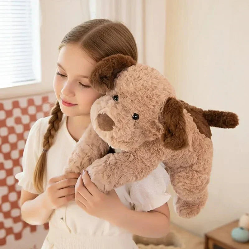 DreamPuff Pohodlný plyšový polštář pro psy pro děti s výplní z PP bavlny a komfortem při spánku