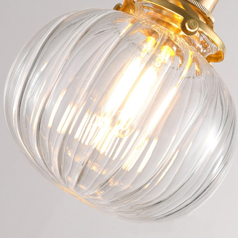 Lampada a Sospensione in Vetro Caelum con Stile Retrò per Spazi Piccoli | Snurv