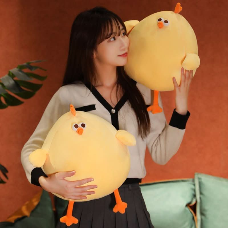CloudCuddle Pulcino Gigante di Peluche per Grandi e Piccoli Compagni di Coccole