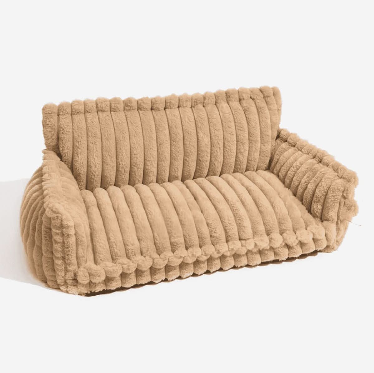 Cozy Dream Orthopedic Dog Cushion With Neck Support And Fluffy Comfort