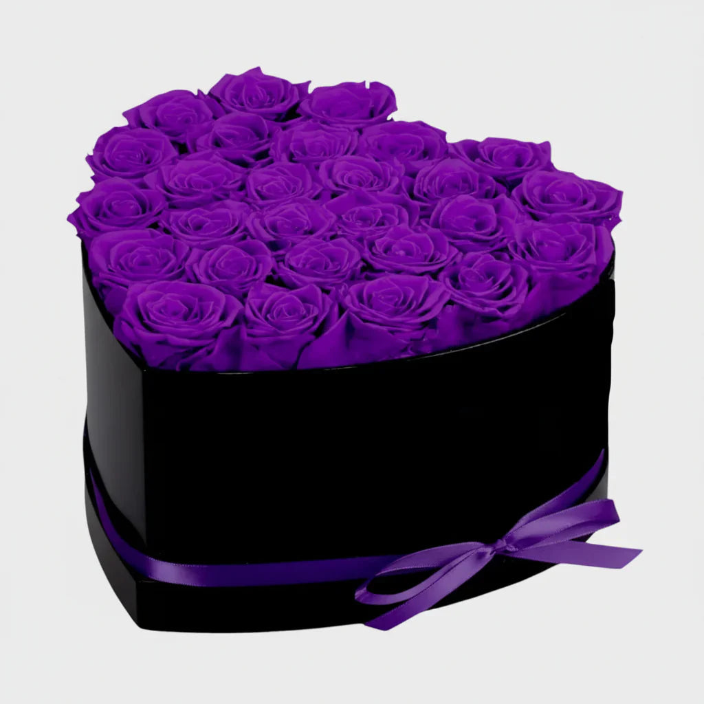 Moederdag Hart Rozen Doos Cadeau Met Kunstbloem Voor Haar Decoratie