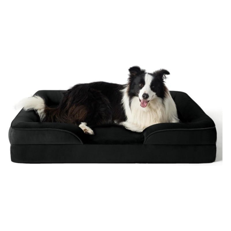 CosyNest Orthopedic Dog Bed With Removable Velvet Cover