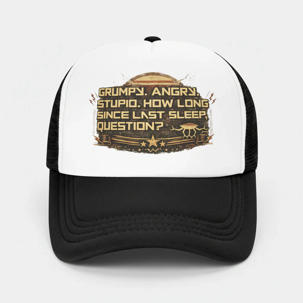 Project Rocky Mesh Trucker Cap With Adjustable Snapback