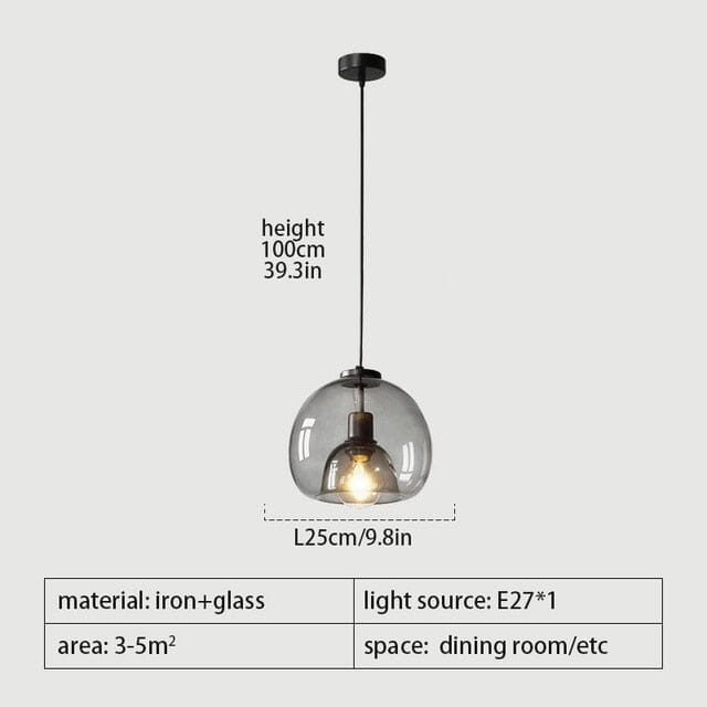 Aurelia Glas-Hängeleuchten für moderne Küchen und mehr