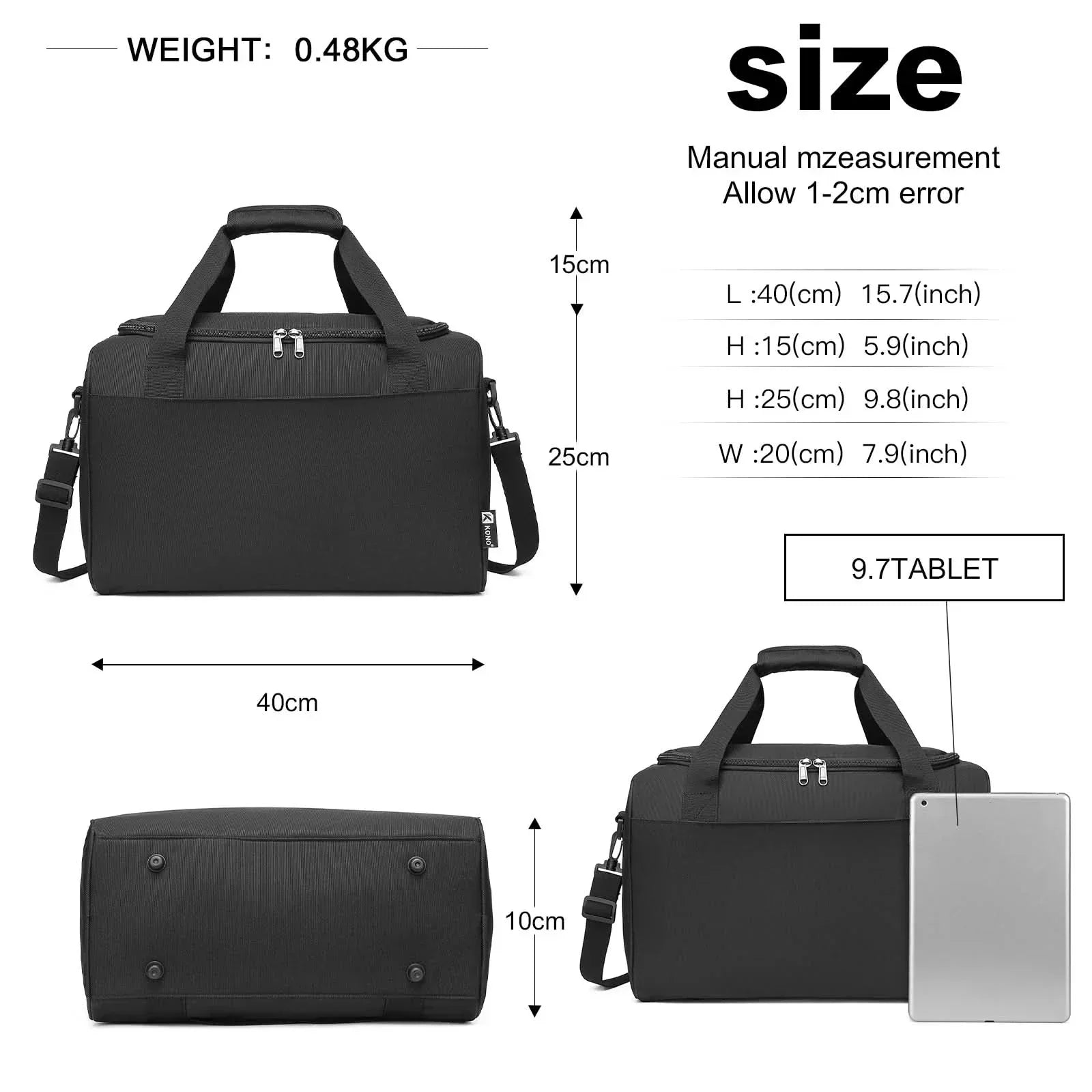 AeroCarry Hand Luggage Bag Compatible With Ryanair And Perfect For Air Travel