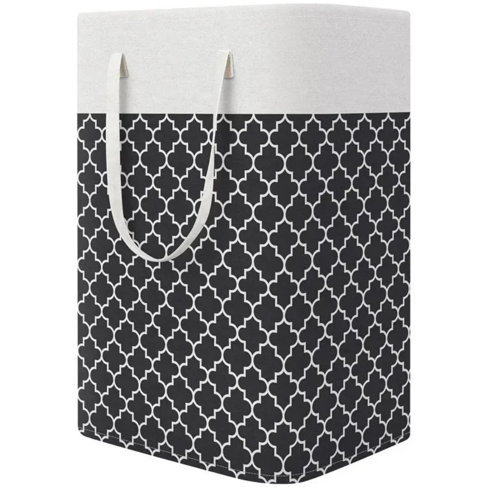 Lauva 75L Waterproof Laundry Hamper With Foldable Fabric And Handles