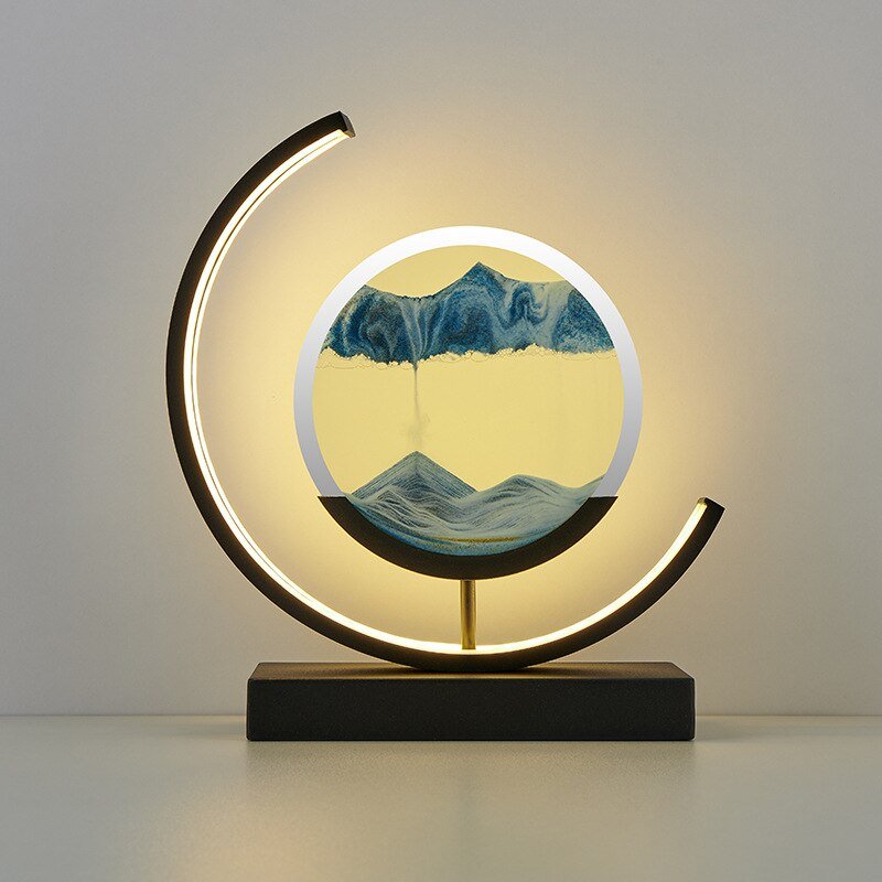 Lampada da tavolo LED Sandlight Quicksand per decorazione d'interni