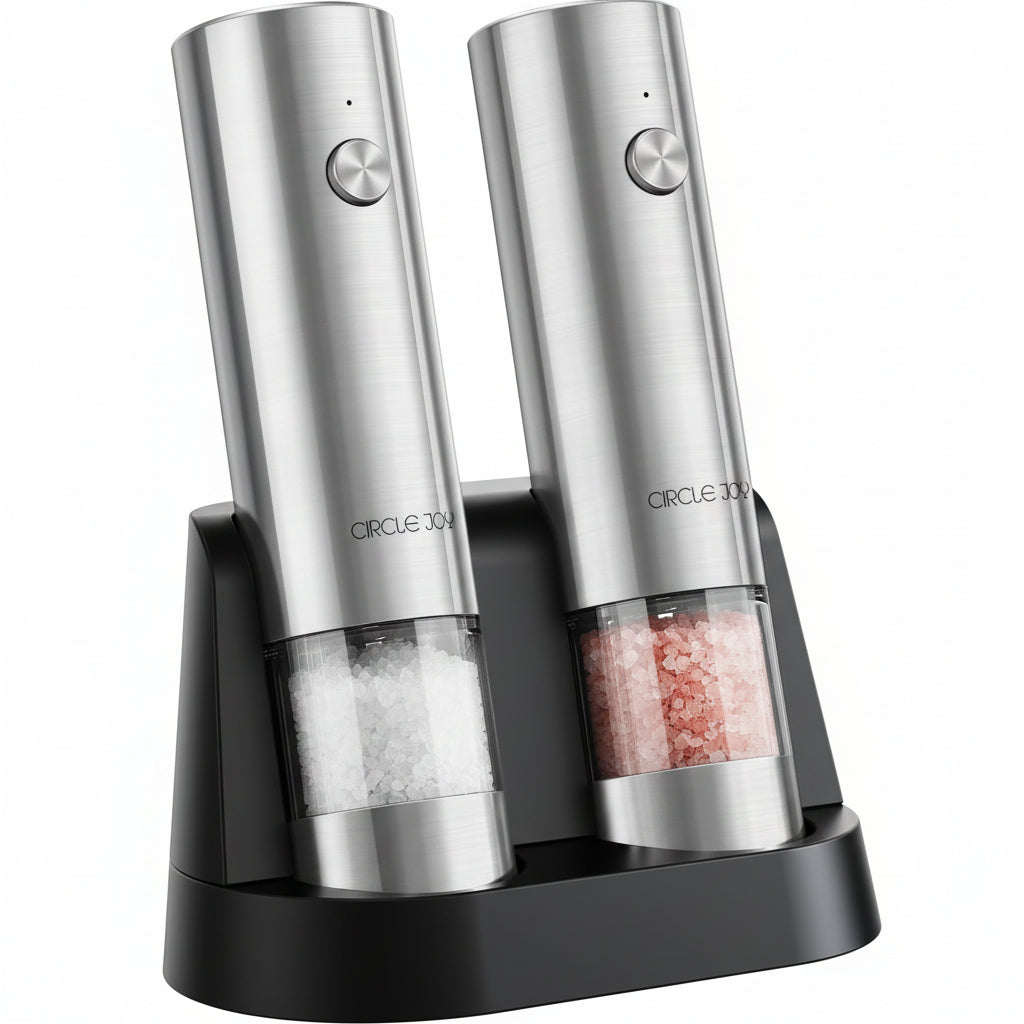 ProMax USB Rechargeable Salt And Pepper Grinder Set