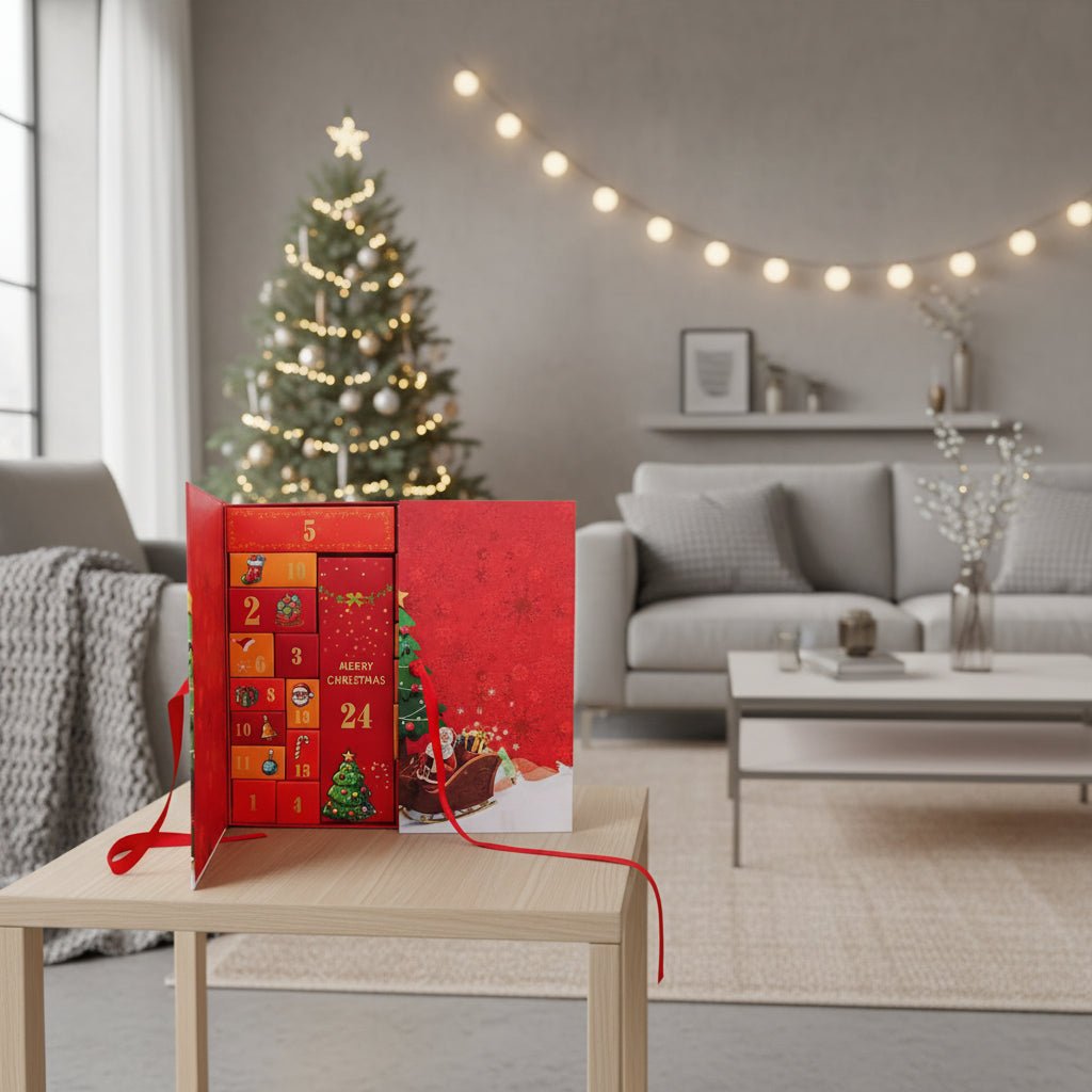 HollyCount Adventní kalendář 24 dní svátečních překvapení pro vánoční kouzlo