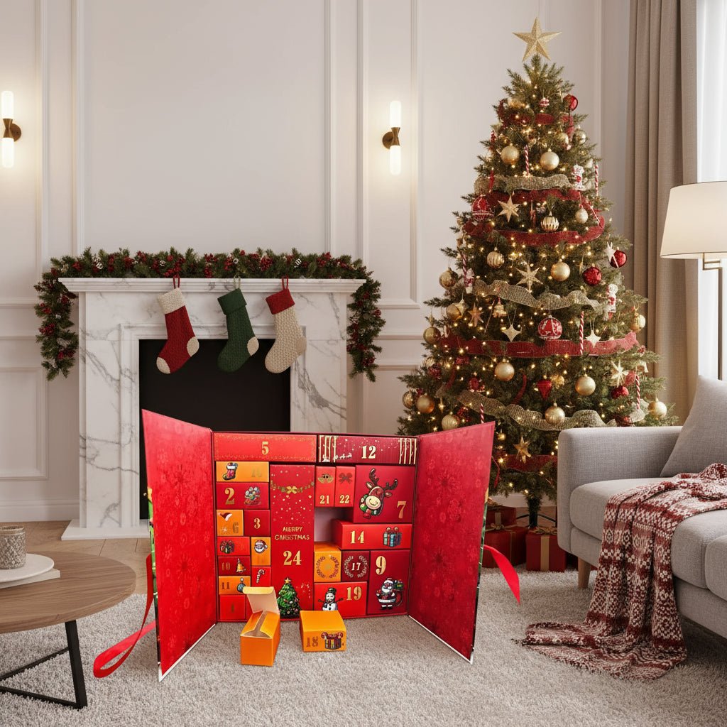 HollyCount Adventní kalendář 24 dní svátečních překvapení pro vánoční kouzlo