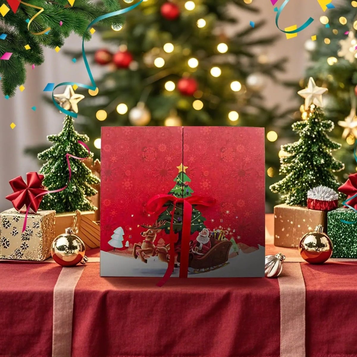 HollyCount Adventní kalendář 24 dní svátečních překvapení pro vánoční kouzlo