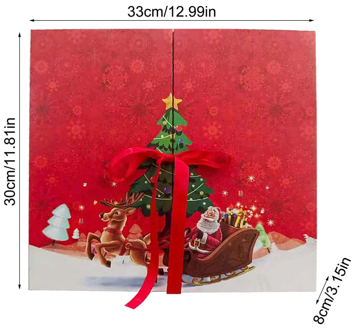 HollyCount Adventní kalendář 24 dní svátečních překvapení pro vánoční kouzlo