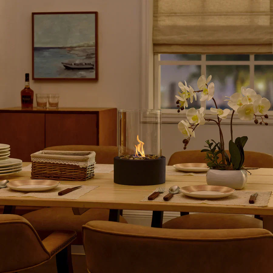 LumiFlame Ethanol Fireplace On The Go For Modern Ambience Anywhere
