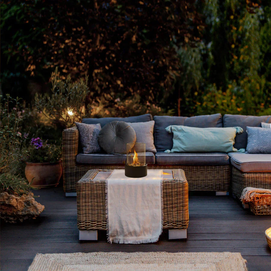 LumiFlame Ethanol Fireplace On The Go For Modern Ambience Anywhere