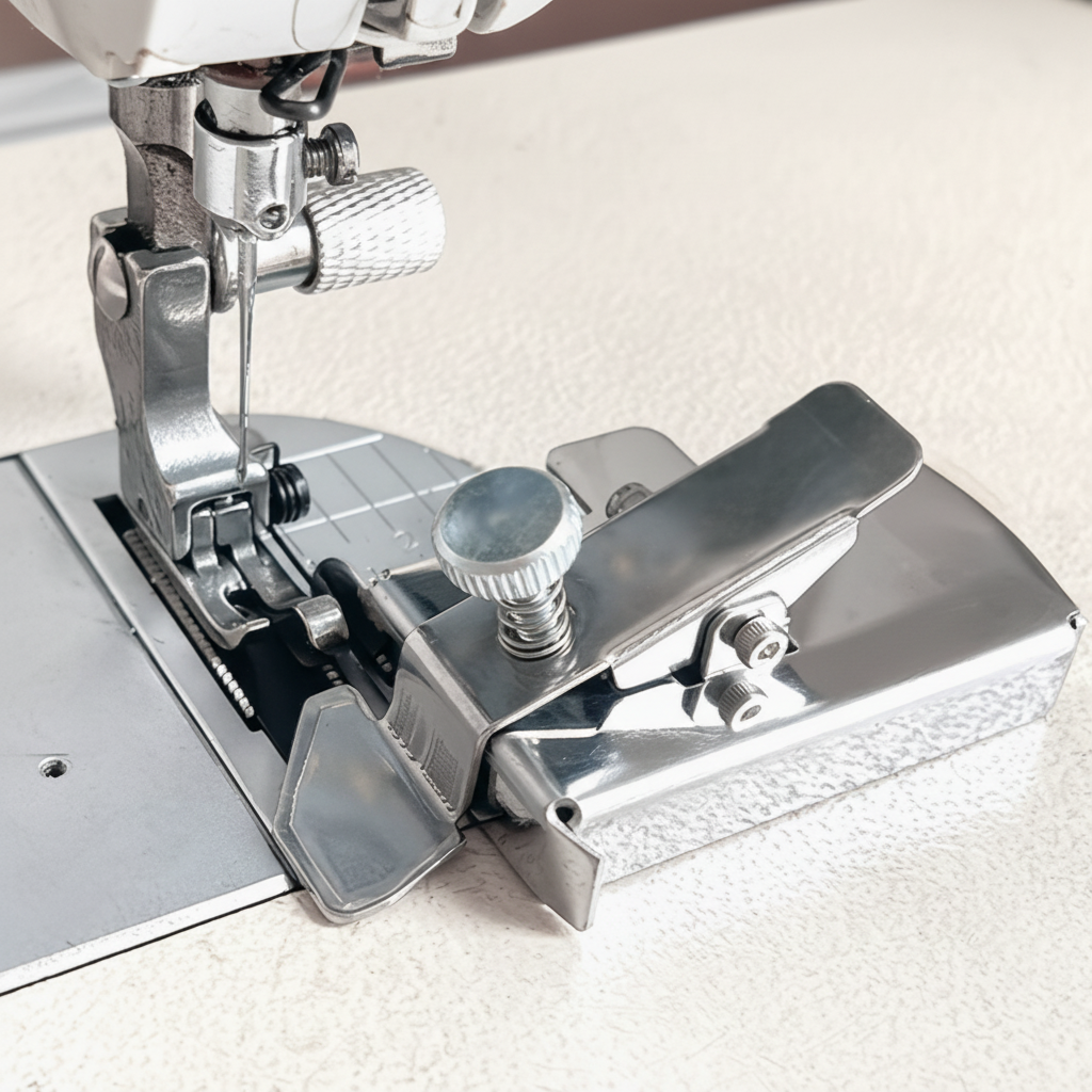 Stainless Steel Magnetic Guide For Seam Alignment On Sewing Machines