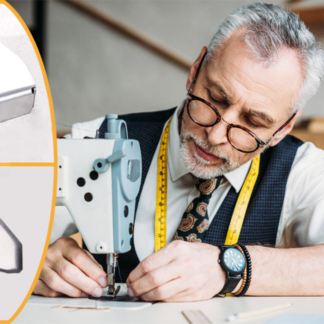 Stainless Steel Magnetic Guide For Seam Alignment On Sewing Machines