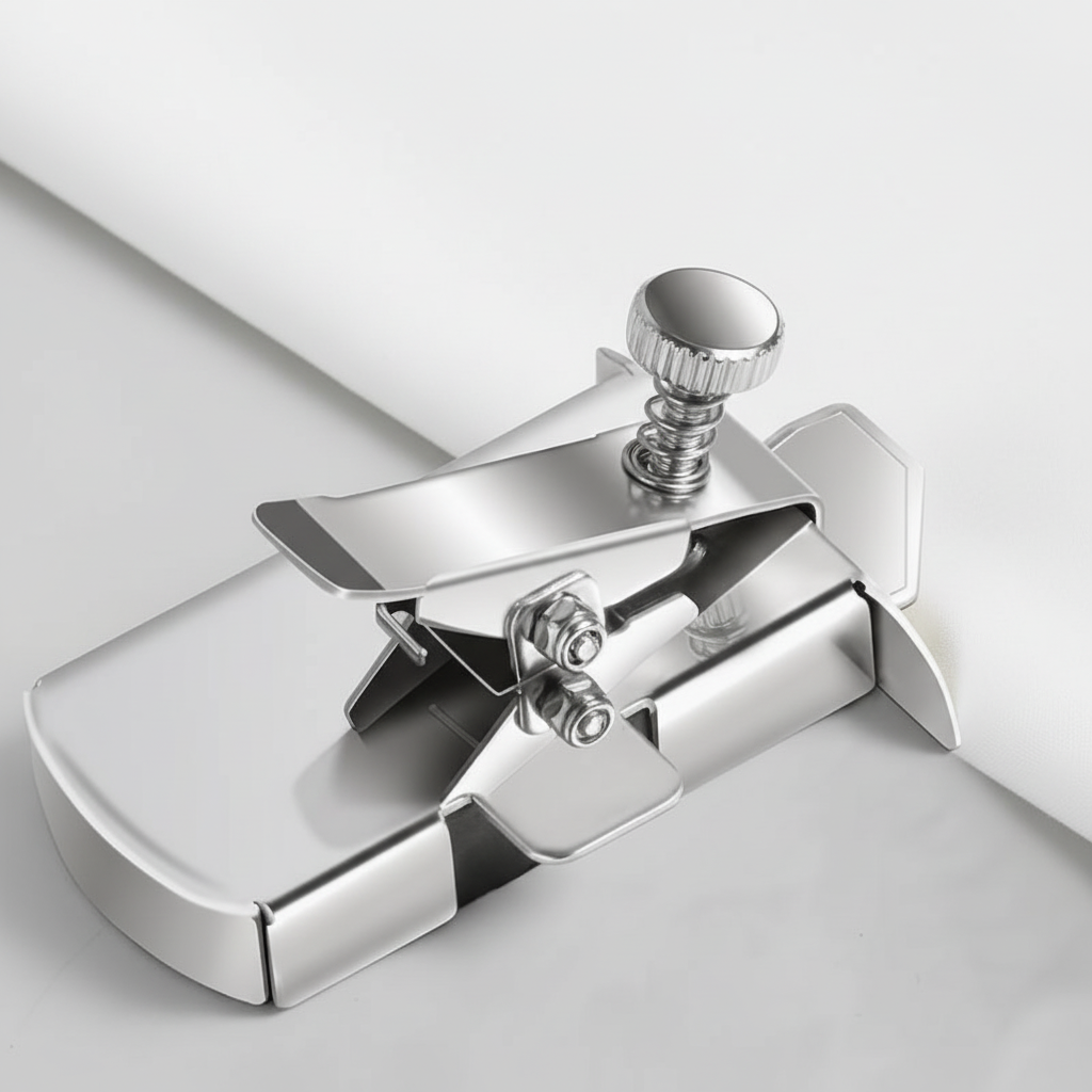 Stainless Steel Magnetic Guide For Seam Alignment On Sewing Machines