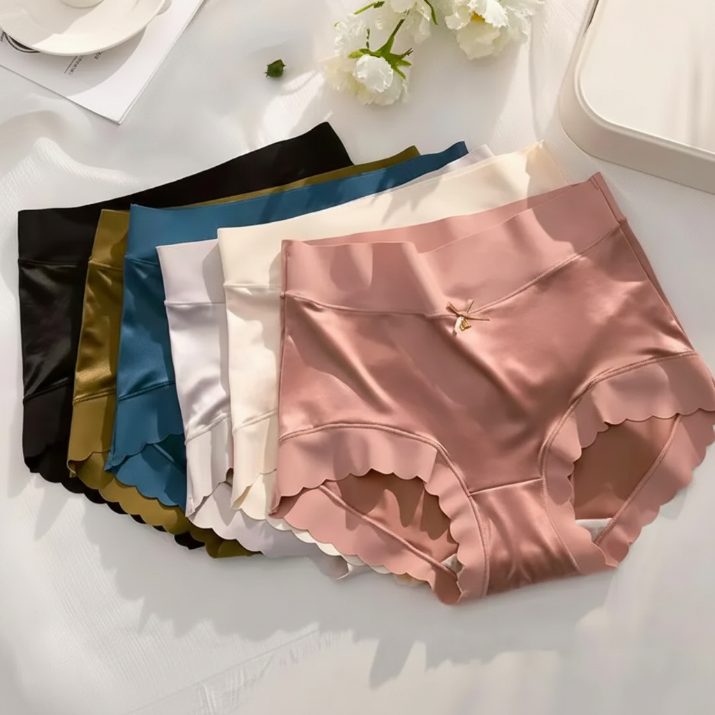 通気性のあるシームレスヒップスターパンティー 女性用、柔らかく快適な下着