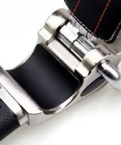 AegisLock Premium Steering Wheel Lock With Triple Locking And Alarm