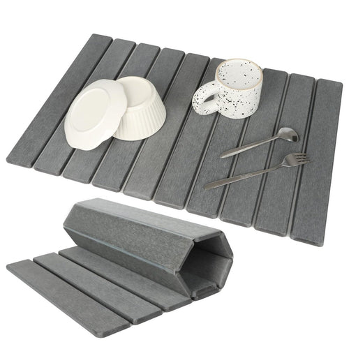 AeroDry Quick-Drying Diatomite Stone Mat for Hygienic, Clean Surfaces