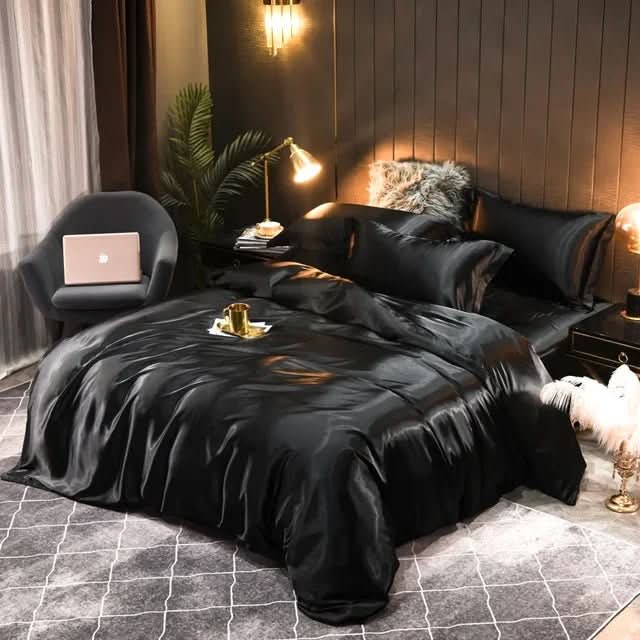Aurora Silk Luxury Duvet Cover For Restful Sleep Every Night