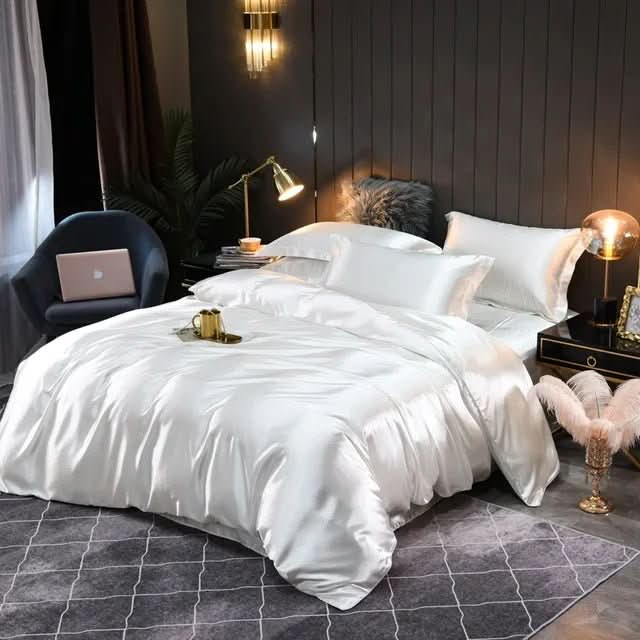 Aurora Silk Luxury Duvet Cover For Restful Sleep Every Night