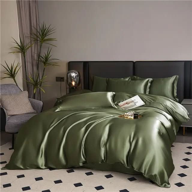 Aurora Silk Luxury Duvet Cover For Restful Sleep Every Night