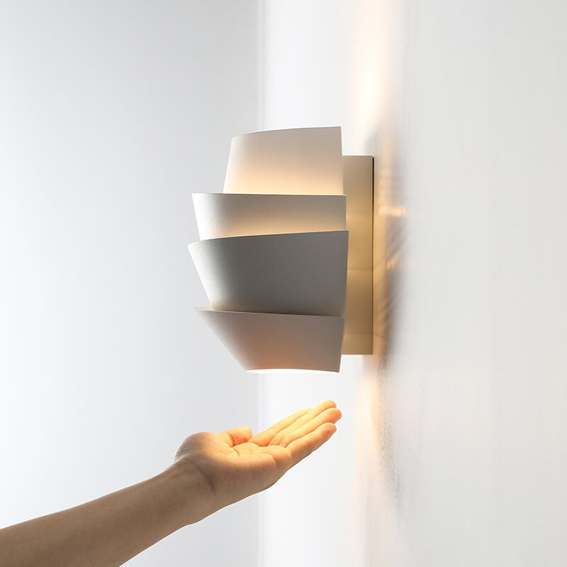 Nordella Nordic Wall Lamp With Two Iron Light Points