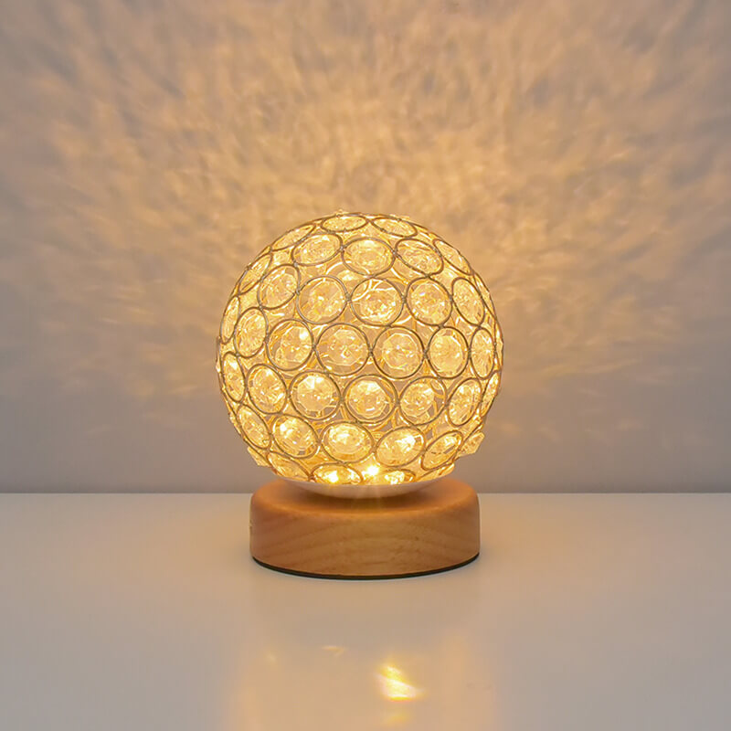 Lumora LED-natbordslampe med USB-genopladning og minimalistisk design