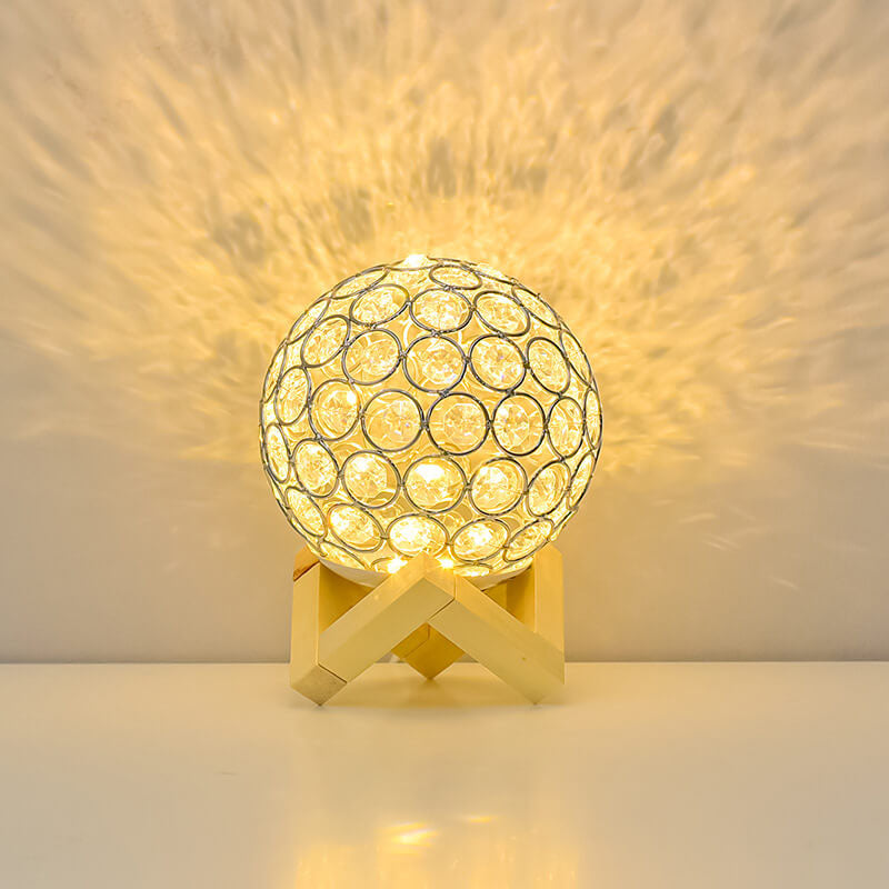 Lumora LED-natbordslampe med USB-genopladning og minimalistisk design