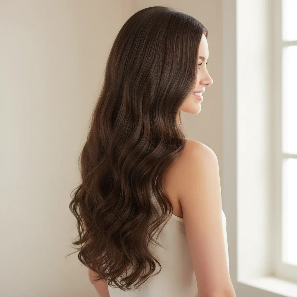 Remy Hair Extensions for Long Wavy Locks Clip In Volume