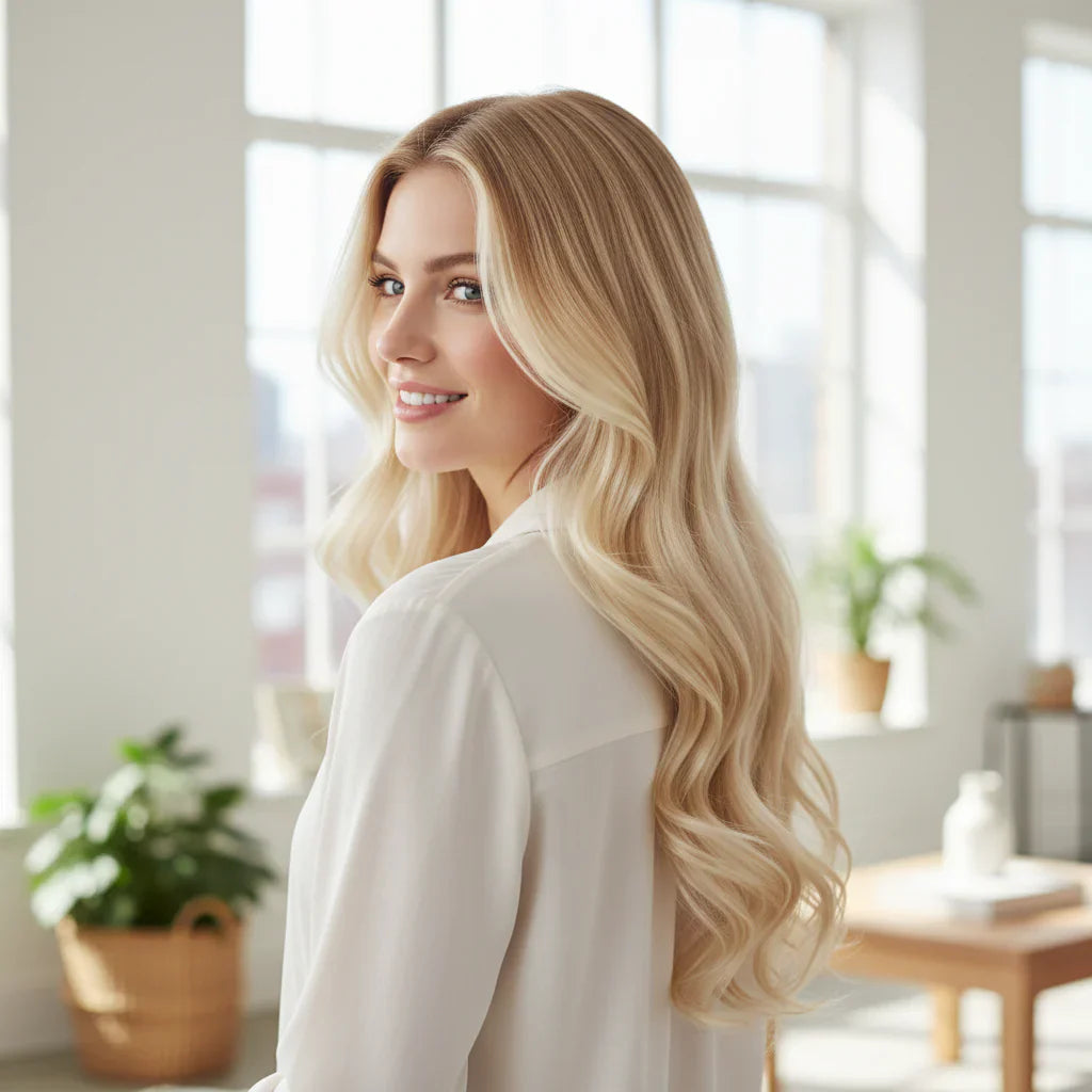 Remy Hair Extensions for Long Wavy Locks Clip In Volume