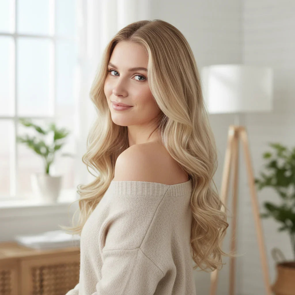 Remy Hair Extensions for Long Wavy Locks Clip In Volume