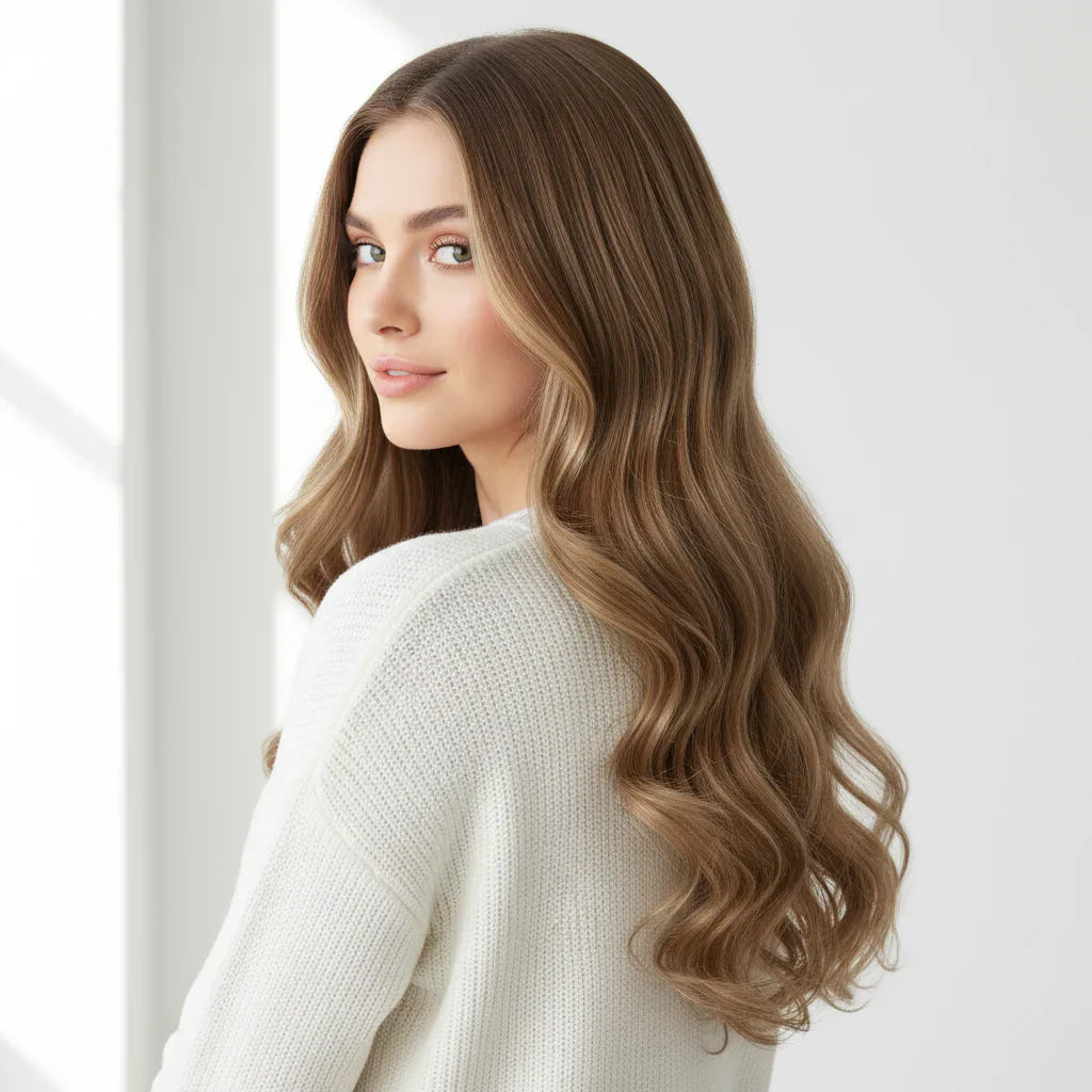 Remy Hair Extensions for Long Wavy Locks Clip In Volume