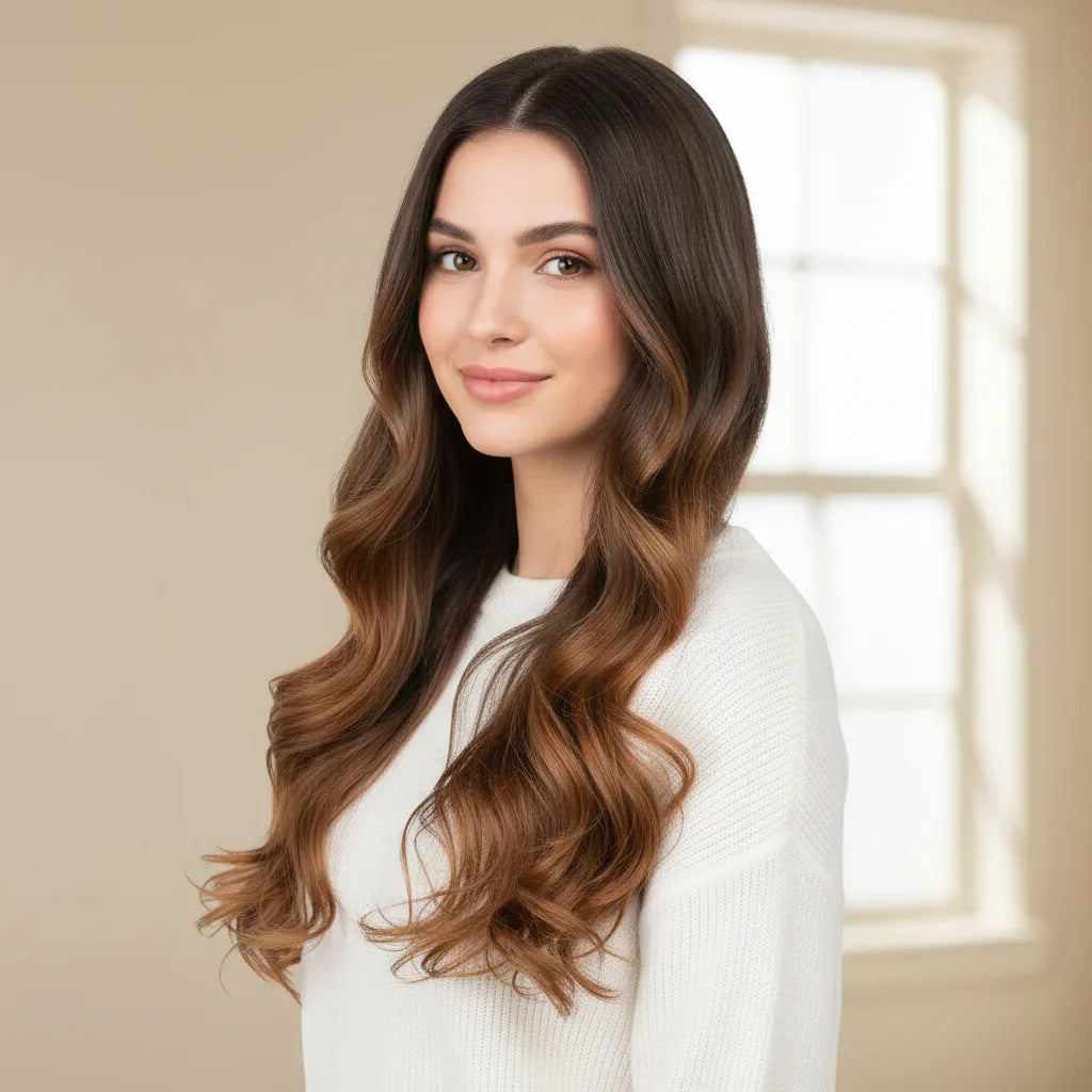Remy Hair Extensions for Long Wavy Locks Clip In Volume