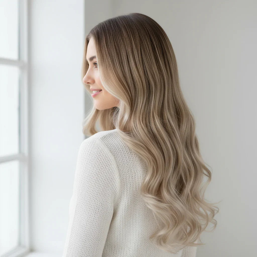 Remy Hair Extensions for Long Wavy Locks Clip In Volume