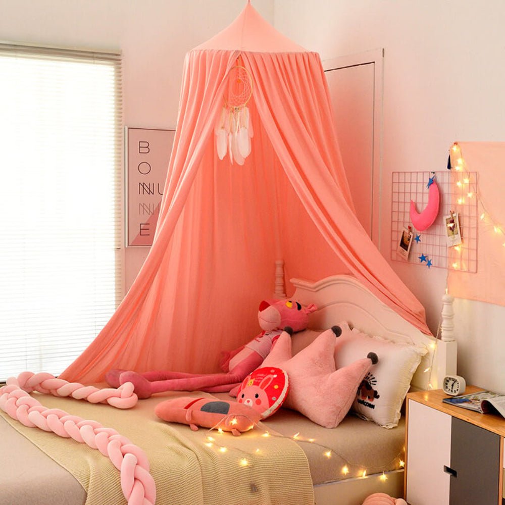 DreamVeil Floating Canopy For Children's Beds With Playful Style