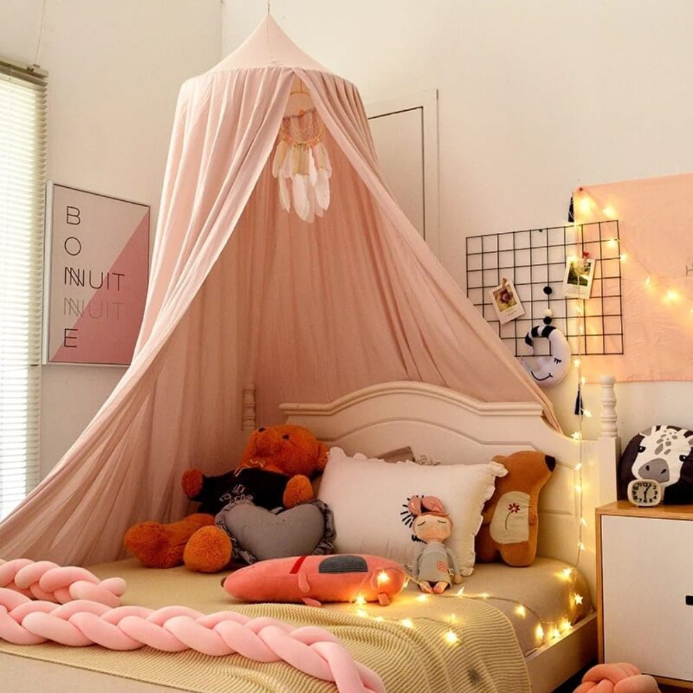 DreamVeil Floating Canopy For Children's Beds With Playful Style