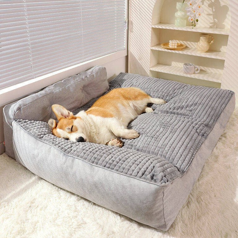 CozyNest Thickened Large Pet Bed With Stable Non Slip Design For Daily Rest