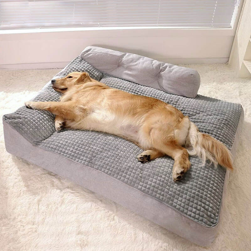 CozyNest Thickened Large Pet Bed With Stable Non Slip Design For Daily Rest
