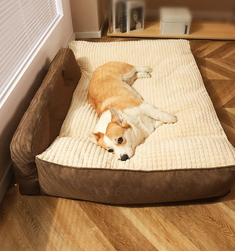 CozyNest Thickened Large Pet Bed With Stable Non Slip Design For Daily Rest