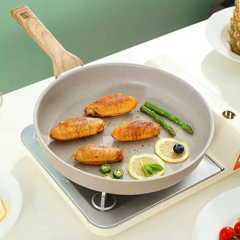 NovaCeram Nonstick Wok och Stekpanna för Induktions- och Gasspisar