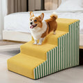 PawEase Core Supportive Foam Dog Stair With Gentle Incline And Secure Grip