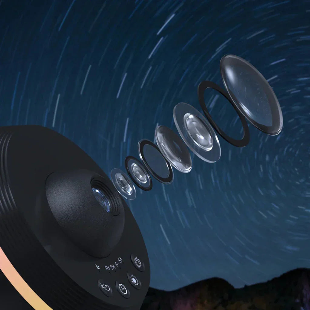 Galaxy projektor éjszakai lámpa hálószobába csillagos égbolt megjelenítéssel