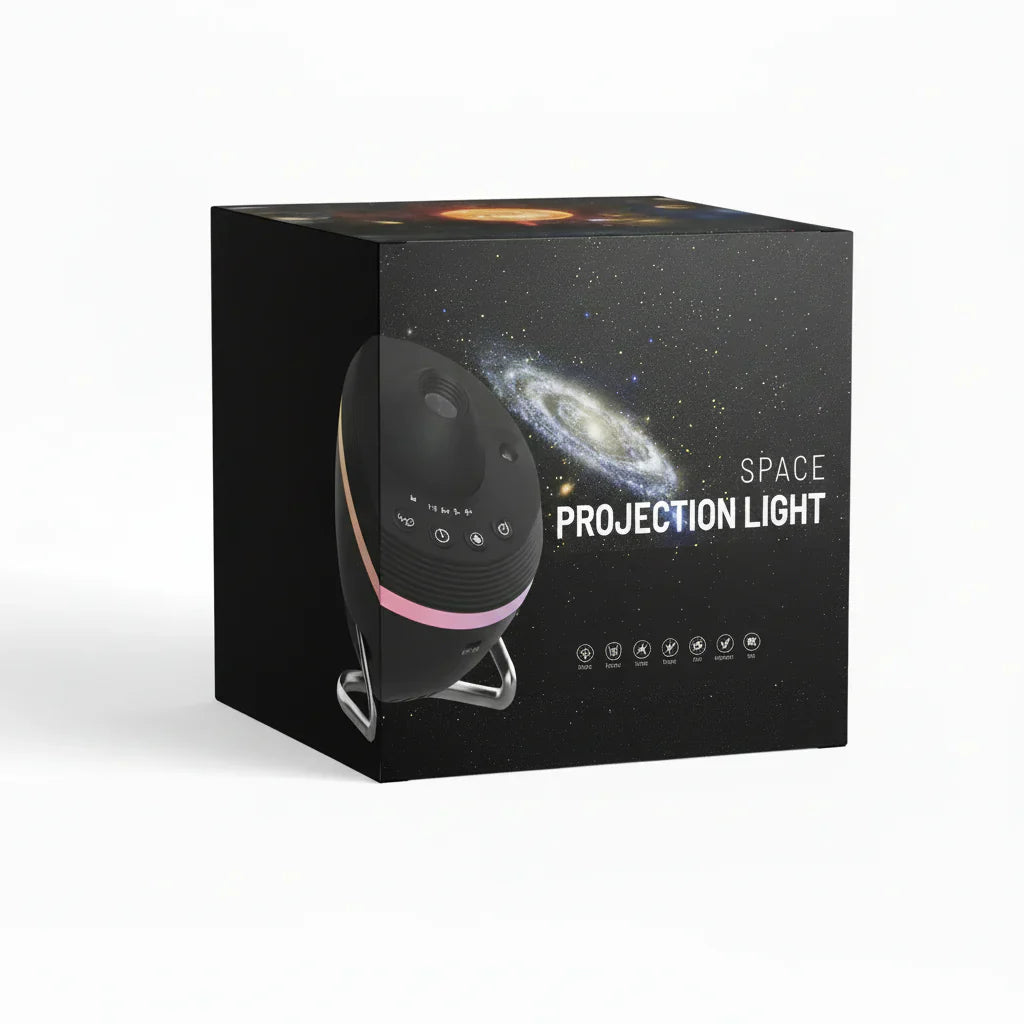 Galaxy projektor éjszakai lámpa hálószobába csillagos égbolt megjelenítéssel