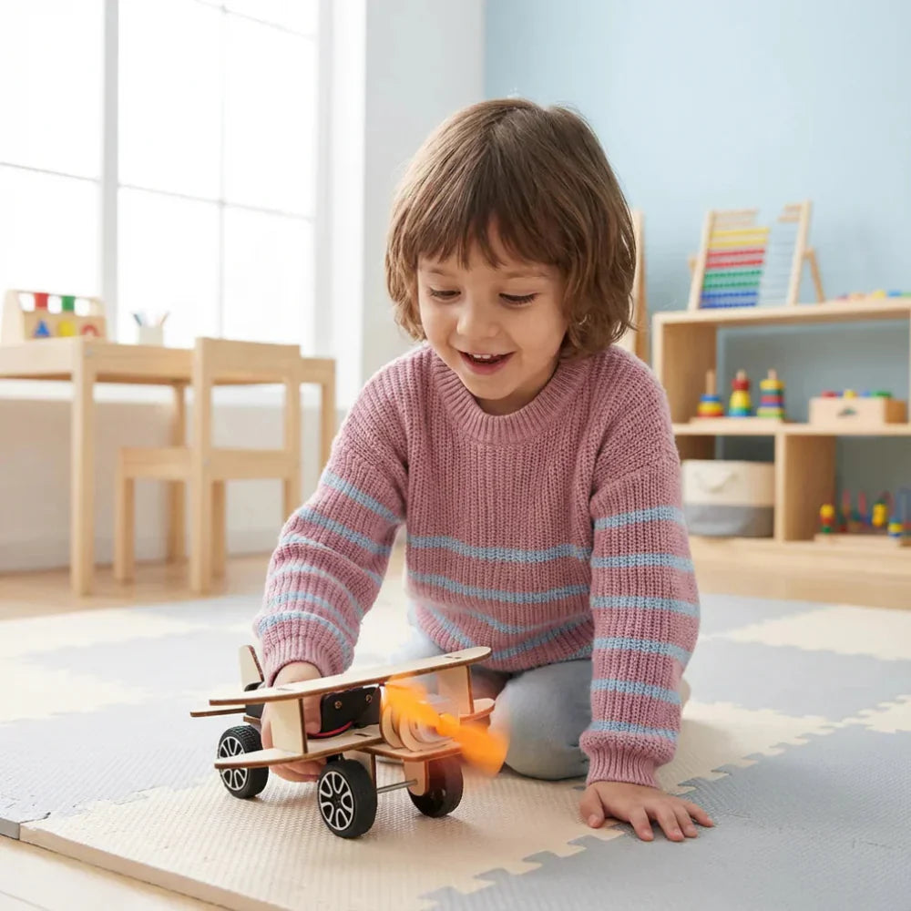 Electric Airplane STEM Kit For Hands-On Science Learning