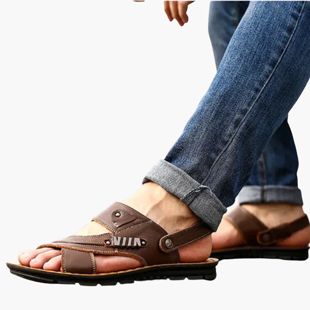 AeroStride Ergonomische Herren-Sandalen mit verstellbarer Passform
