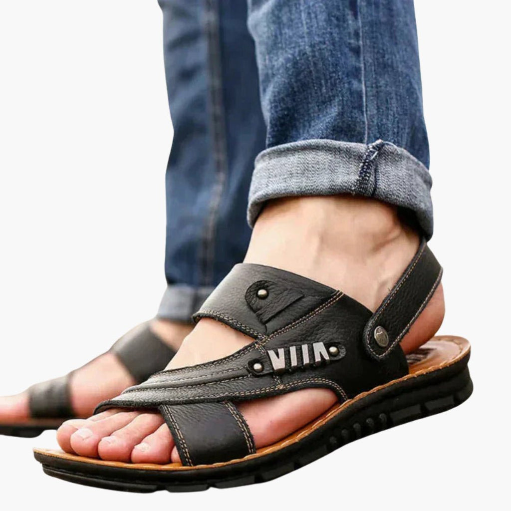 AeroStride ergonomiska herrsandaler med justerbar passform